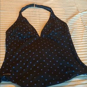 Halter polka dot one piece